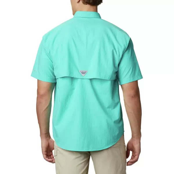 imageColumbia Mens Bahama Ii Short Sleeve ShirtBright Aqua