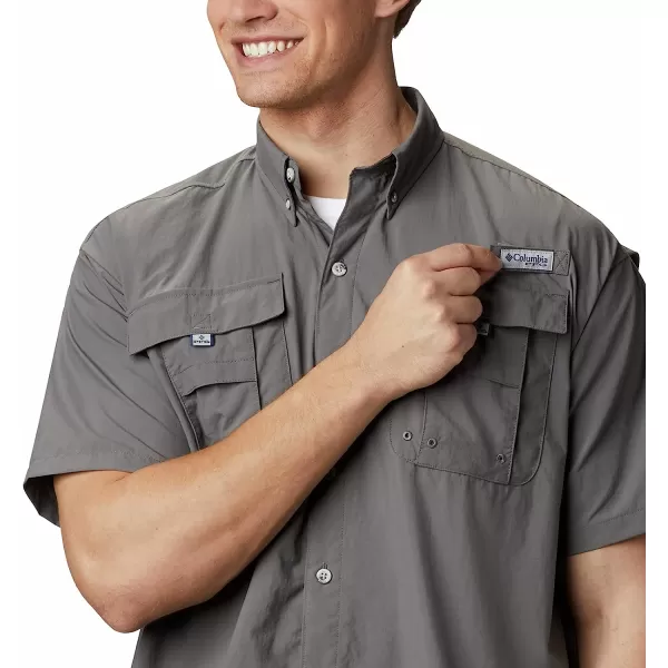 imageColumbia Mens Bahama Ii Short Sleeve ShirtCity Grey