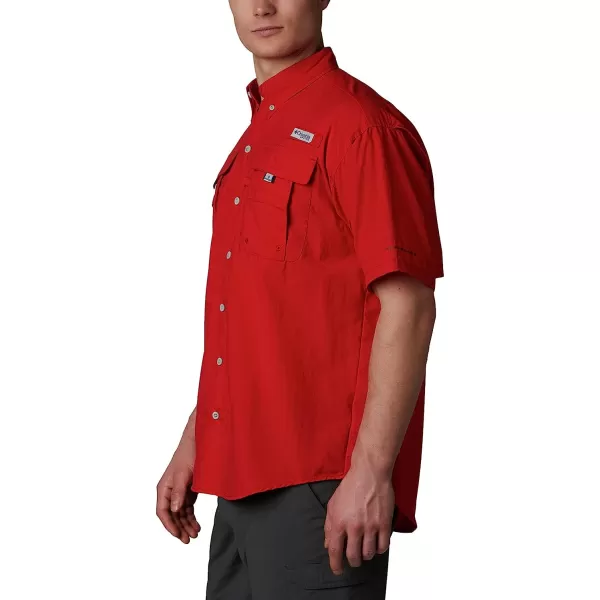 imageColumbia Mens Bahama Ii Short Sleeve ShirtRed Spark
