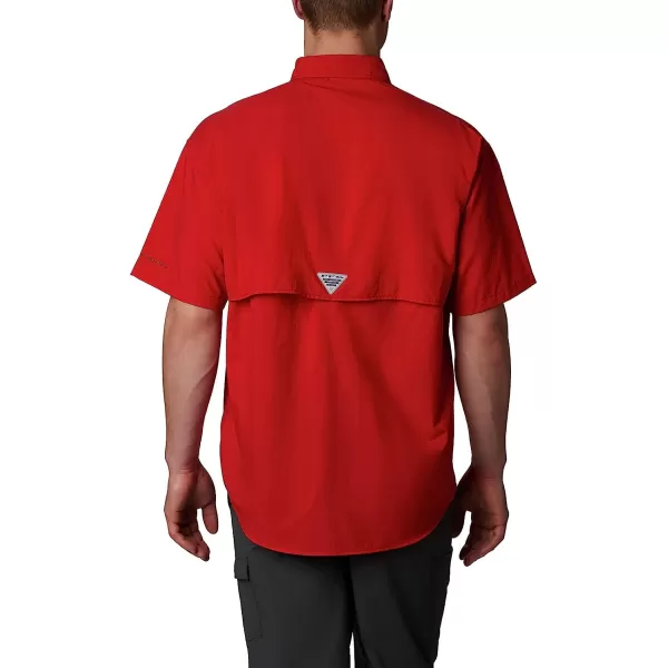 imageColumbia Mens Bahama Ii Short Sleeve ShirtRed Spark