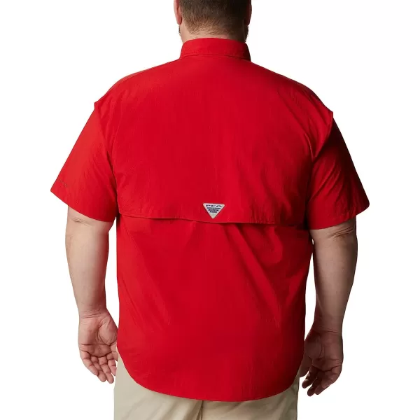imageColumbia Mens Bahama Ii Short Sleeve ShirtRed Spark