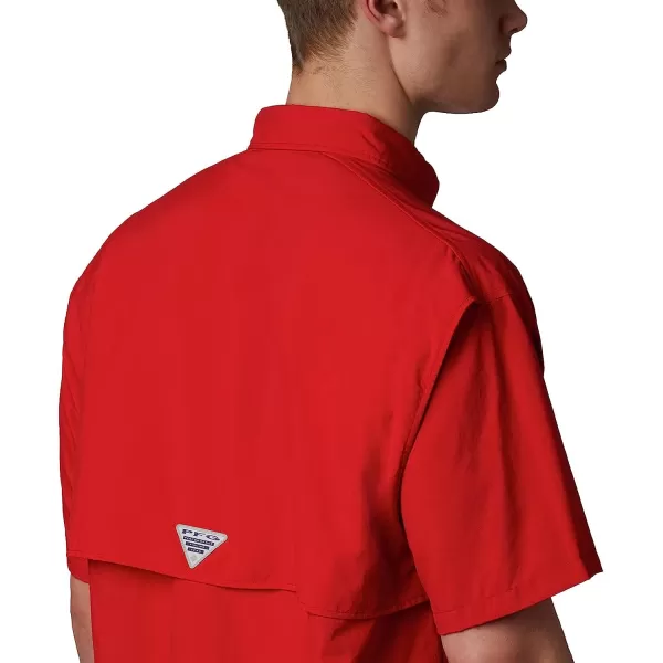 imageColumbia Mens Bahama Ii Short Sleeve ShirtRed Spark