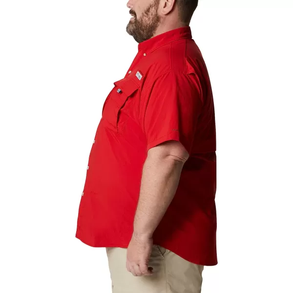 imageColumbia Mens Bahama Ii Short Sleeve ShirtRed Spark
