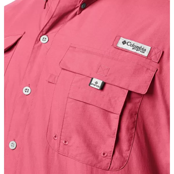 imageColumbia Mens Bahama Ii Short Sleeve ShirtSunset Red