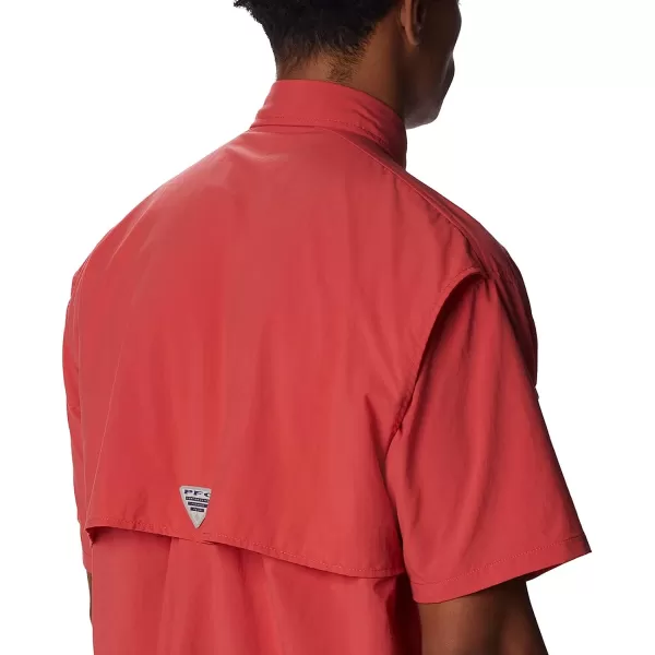 imageColumbia Mens Bahama Ii Short Sleeve ShirtSunset Red