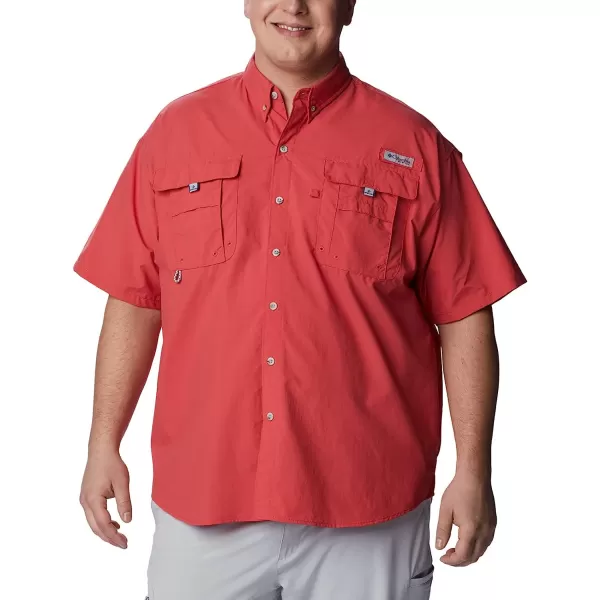 imageColumbia Mens Bahama Ii Short Sleeve ShirtSunset Red