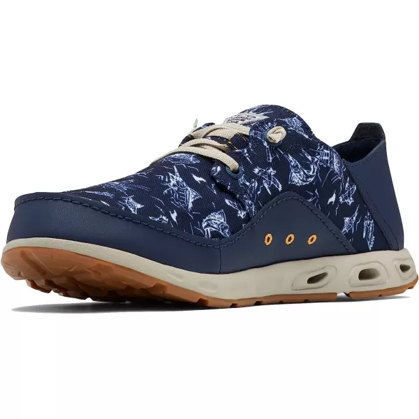 imageColumbia Mens Bahama Vent PFG Lace Relaxed Boat ShoeCollegiate NavyMango