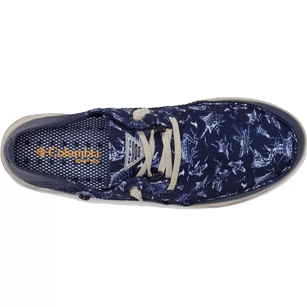 imageColumbia Mens Bahama Vent PFG Lace Relaxed Boat ShoeCollegiate NavyMango