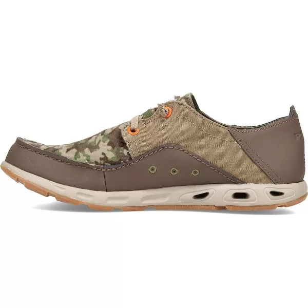 imageColumbia Mens Bahama Vent PFG Lace Relaxed Boat ShoePebbleHeatwave