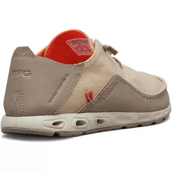 imageColumbia Mens Bahama Vent PFG Lace Relaxed Boat ShoeTanTangy Orange