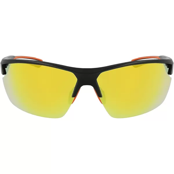 imageColumbia Mens Barlow Basin Rectangular SunglassesMatte BlackOrange
