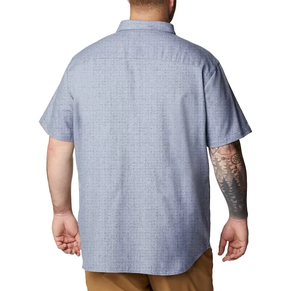 imageColumbia Mens Big amp Tall Rapid Rivers Novelty Short SleeveDark MountainWhite