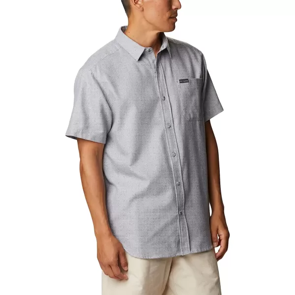 imageColumbia Mens Big amp Tall Rapid Rivers Novelty Short SleeveSharkColumbia Grey