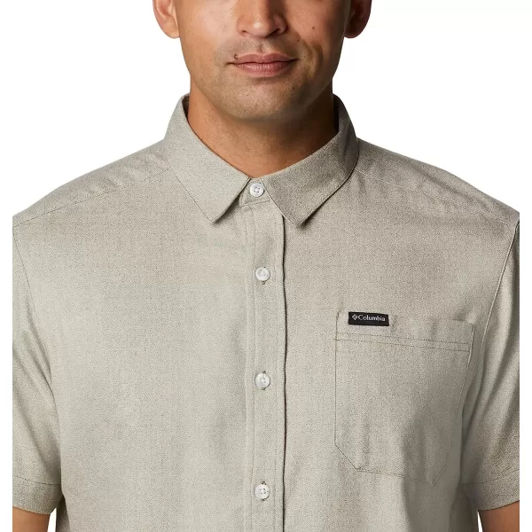 imageColumbia Mens Big amp Tall Rapid Rivers Novelty Short SleeveStone GreenSavory