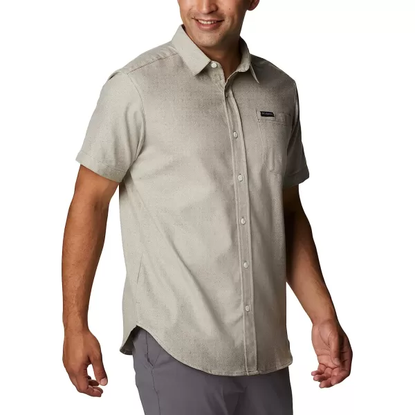 imageColumbia Mens Big amp Tall Rapid Rivers Novelty Short SleeveStone GreenSavory