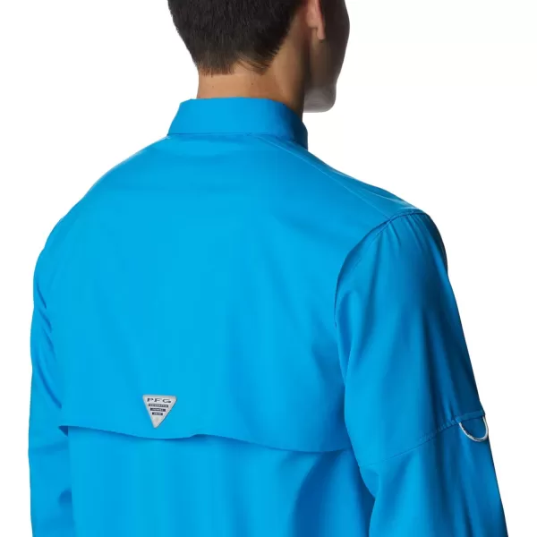 imageColumbia Mens Blood and Guts Iv Woven Long SleeveCompass Blue