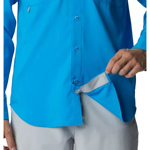 imageColumbia Mens Blood and Guts Iv Woven Long SleeveCompass Blue