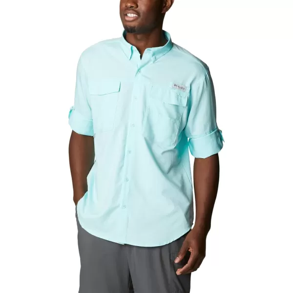 imageColumbia Mens Blood and Guts Iv Woven Long SleeveGulf Stream