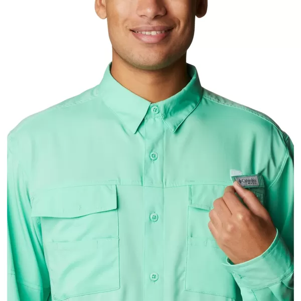 imageColumbia Mens Blood and Guts Iv Woven Long SleeveLight Jade