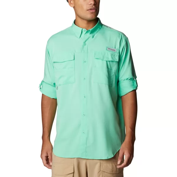 imageColumbia Mens Blood and Guts Iv Woven Long SleeveLight Jade