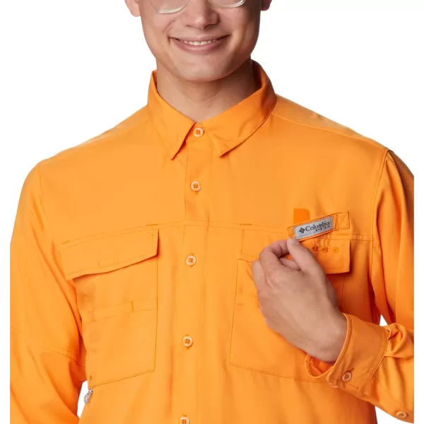 imageColumbia Mens Blood and Guts Iv Woven Long SleeveOrange Blast