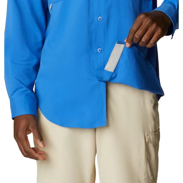 imageColumbia Mens Blood and Guts Iv Woven Long SleeveVivid Blue