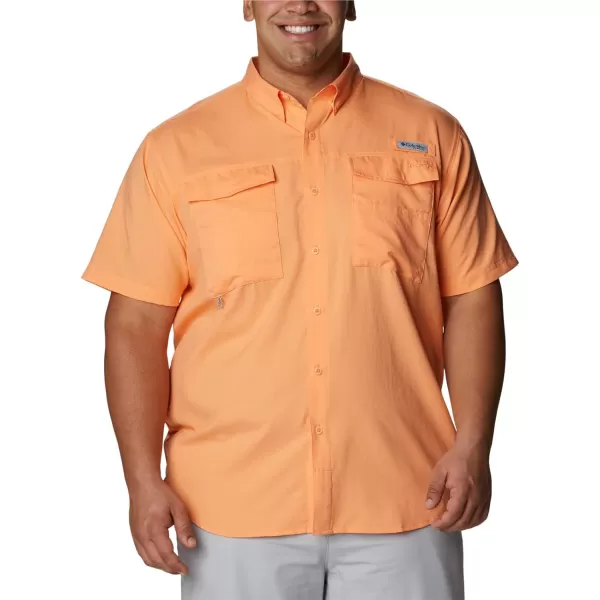 imageColumbia Mens Blood and Guts Iv Woven Short SleeveBright Nectar