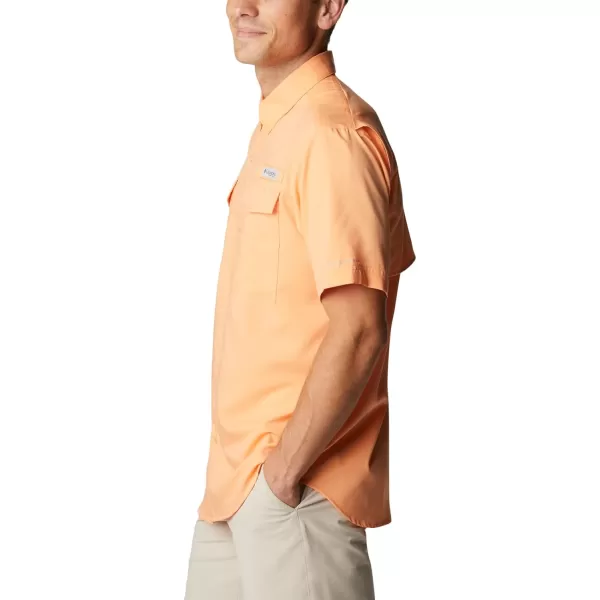 imageColumbia Mens Blood and Guts Iv Woven Short SleeveBright Nectar