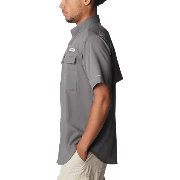 imageColumbia Mens Blood and Guts Iv Woven Short SleeveCity Grey