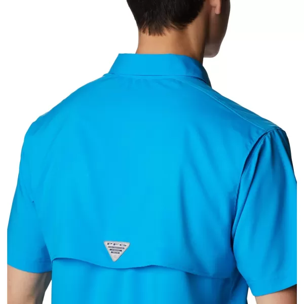imageColumbia Mens Blood and Guts Iv Woven Short SleeveCompass Blue