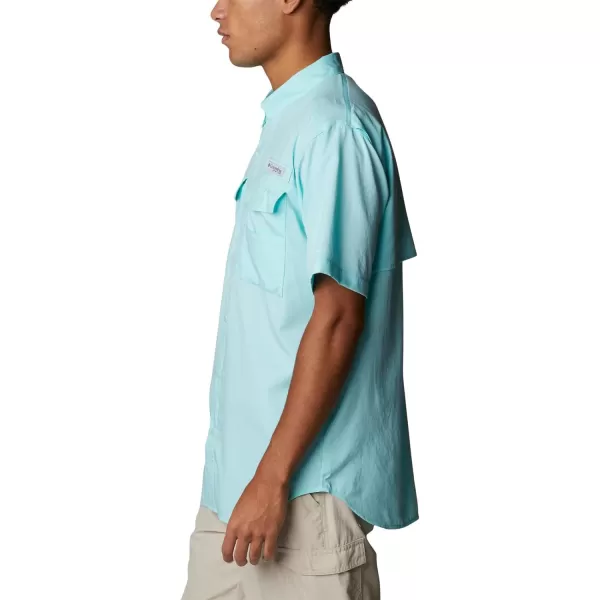 imageColumbia Mens Blood and Guts Iv Woven Short SleeveGulf Stream