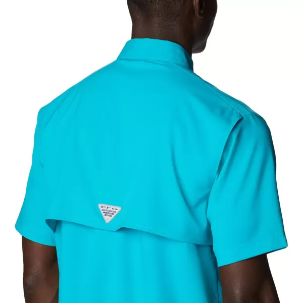 imageColumbia Mens Blood and Guts Iv Woven Short SleeveOcean Teal