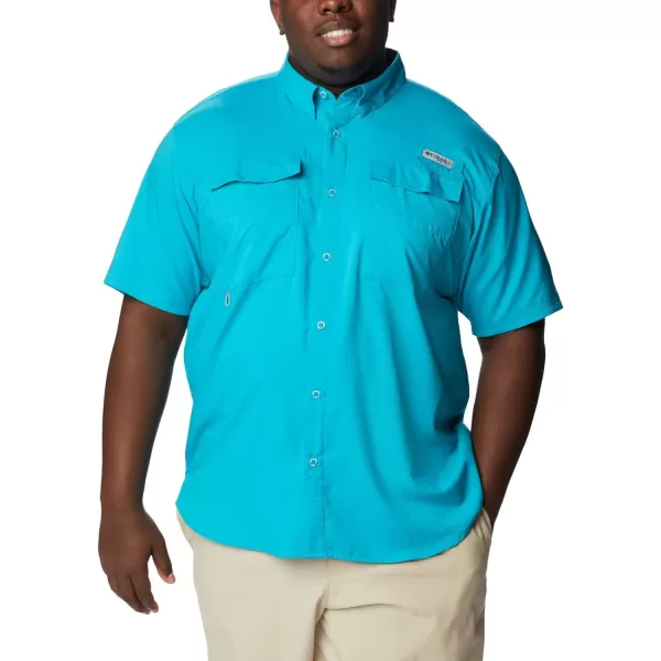 imageColumbia Mens Blood and Guts Iv Woven Short SleeveOcean Teal
