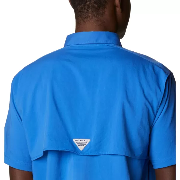 imageColumbia Mens Blood and Guts Iv Woven Short SleeveVivid Blue