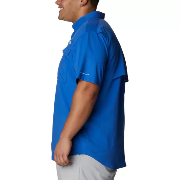 imageColumbia Mens Blood and Guts Iv Woven Short SleeveVivid Blue