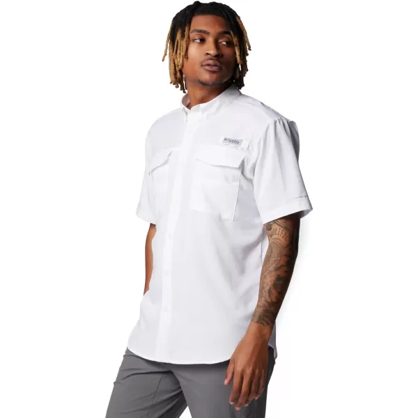 imageColumbia Mens Blood and Guts Iv Woven Short SleeveWhite