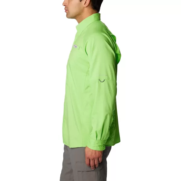 imageColumbia Mens Blood and Guts Zero Airgill Long SleeveGreen Mamba
