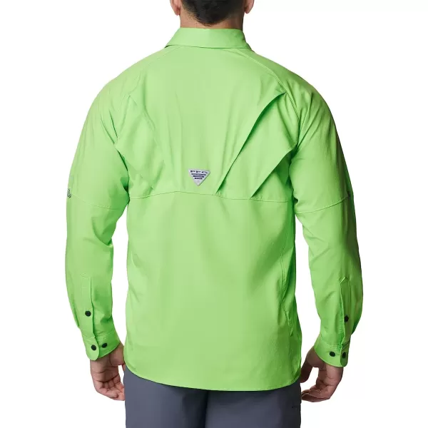 imageColumbia Mens Blood and Guts Zero Airgill Long SleeveGreen Mamba