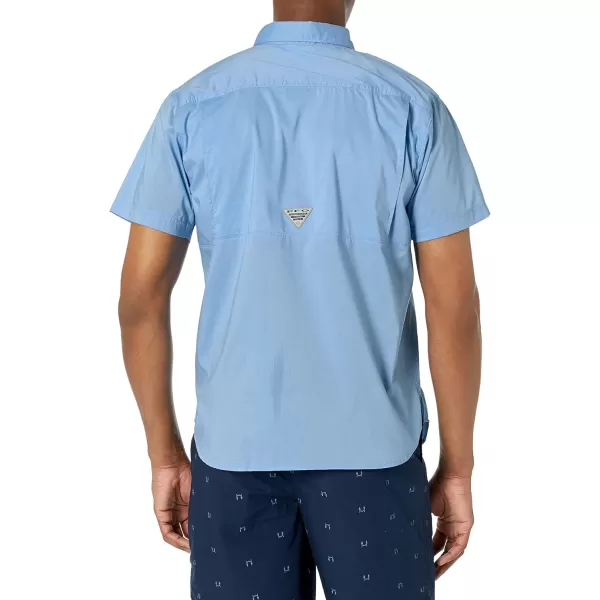 imageColumbia Mens Bonefish Short Sleeve ShirtAgate Blue