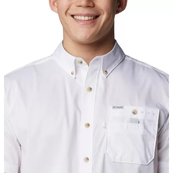 imageColumbia Mens Bonefish Short Sleeve ShirtWhite