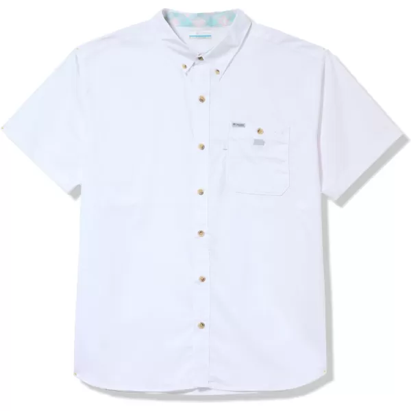 imageColumbia Mens Bonefish Short Sleeve ShirtWhite