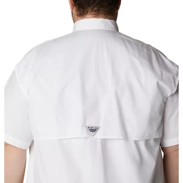 imageColumbia Mens Bonehead Short Sleeve ShirtWhite  Legacy