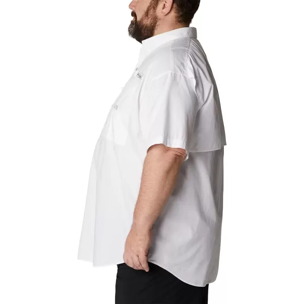imageColumbia Mens Bonehead Short Sleeve ShirtWhite  Legacy