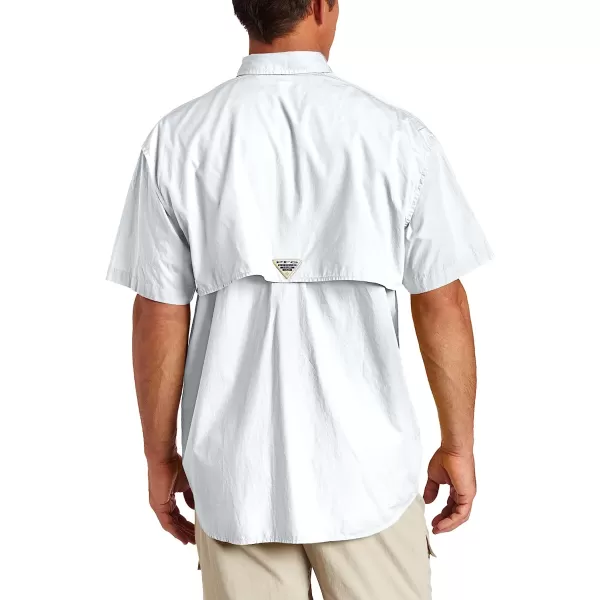 imageColumbia Mens Bonehead Short Sleeve ShirtWhite  Legacy