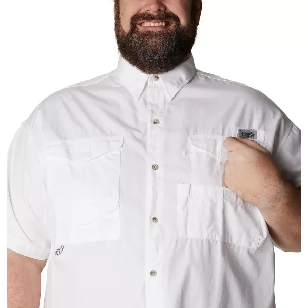 imageColumbia Mens Bonehead Short Sleeve ShirtWhite  Legacy