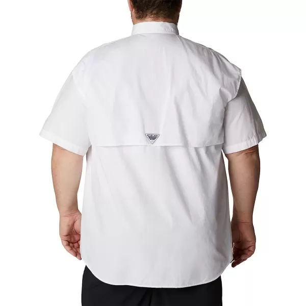 imageColumbia Mens Bonehead Short Sleeve ShirtWhite  Legacy