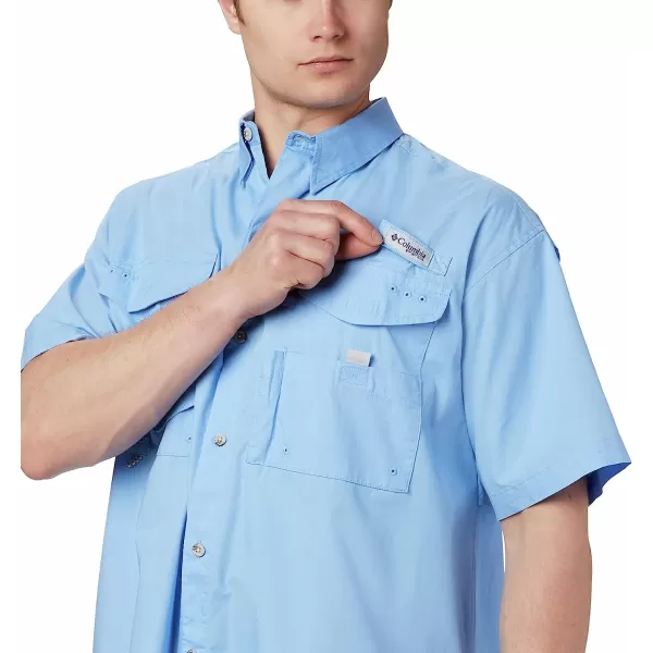imageColumbia Mens Bonehead Short Sleeve ShirtWhite Cap  Legacy