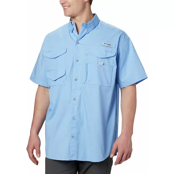 imageColumbia Mens Bonehead Short Sleeve ShirtWhite Cap  Legacy