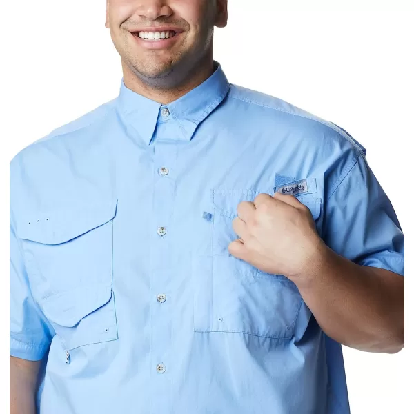 imageColumbia Mens Bonehead Short Sleeve ShirtWhite Cap  Legacy