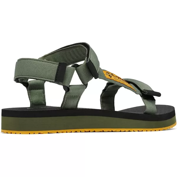 imageColumbia Mens Breaksider Sandal SportMosstoneGolden Yellow